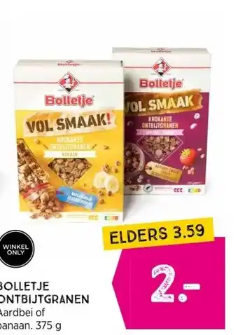 Xenos Bolletje ontbijtgranen aanbieding