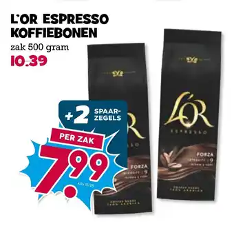 Boon`s Markt L'or espresso koffiebonen aanbieding