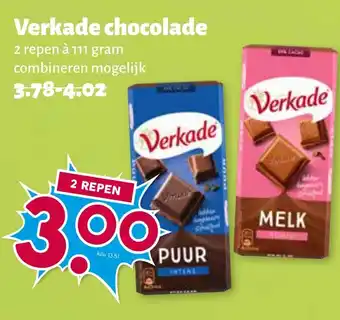 Boon`s Markt Verkade chocolade aanbieding