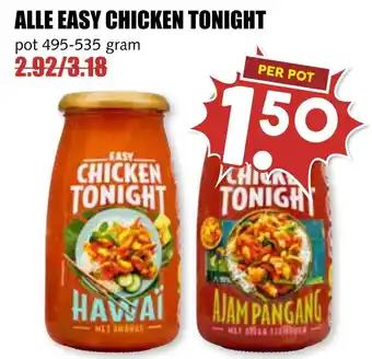 MCD Supermarkt Alle easy chicken tonight aanbieding