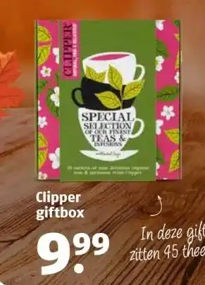 Poiesz Clipper giftbox aanbieding