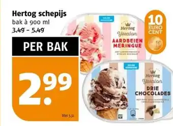 Poiesz Hertog schepijs aanbieding