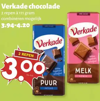 MCD Supermarkt Verkade chocolade aanbieding