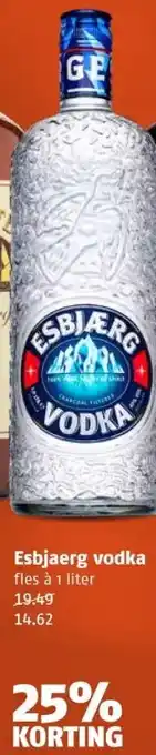 Poiesz Esbjaerg vodka aanbieding