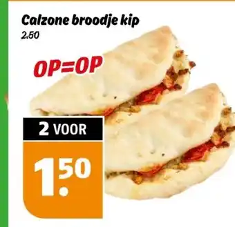 Poiesz Calzone broodje kip aanbieding