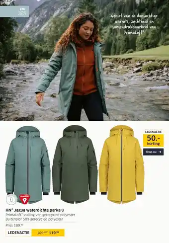 ANWB HN Jagua waterdichte parka aanbieding