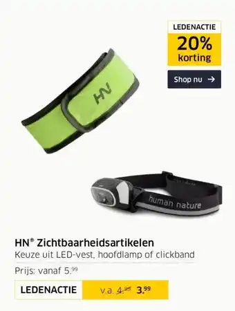 ANWB HN Zichtbaarheidsartikelen aanbieding