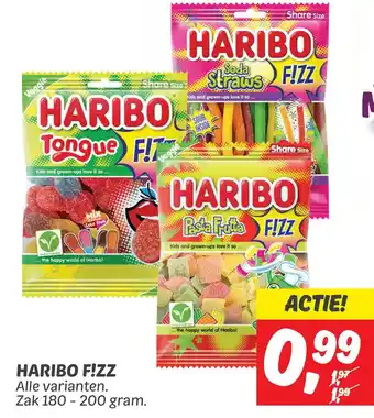 Dekamarkt Haribo f!zz aanbieding