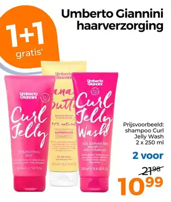 Trekpleister Umberto giannini haarverzorging aanbieding