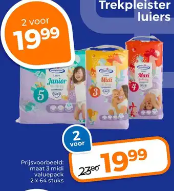 Trekpleister Trekpleister luiers aanbieding