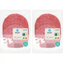 Albert Heijn Ah salami 2-pack aanbieding