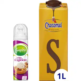 Albert Heijn Chocomel met slagroom pakket aanbieding