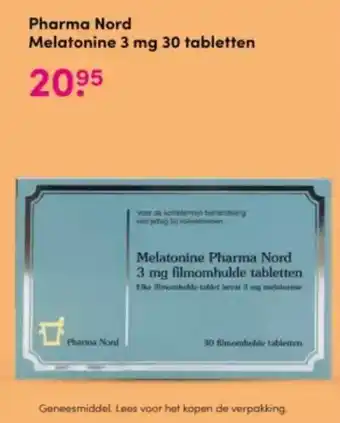 DA Pharma Nord Melatonine 3 mg 30 tabletten aanbieding