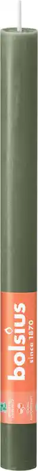 Intratuin Bolsius tafelkaars shine groen 13 uur d 2,3 x h 27 cm aanbieding