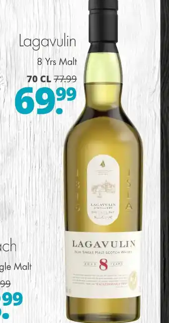 Mitra Lagavulin 8 yrs malt aanbieding