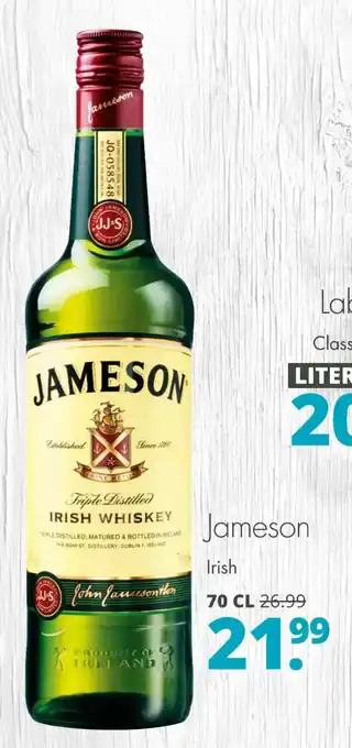 Mitra Jameson irish aanbieding