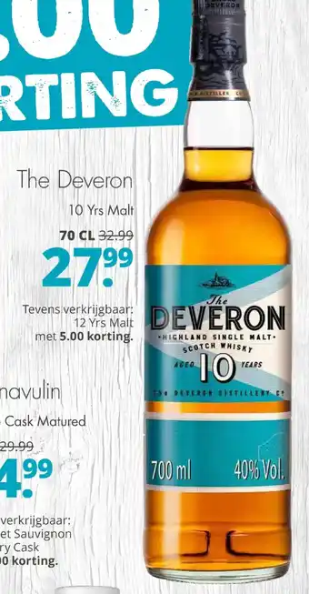 Mitra The deveron 10 yrs malt aanbieding