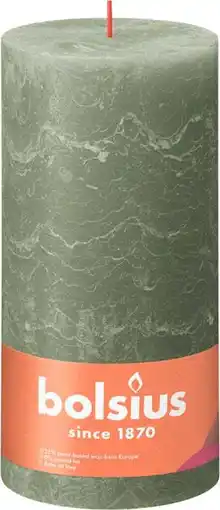Intratuin Bolsius tafelkaars shine groen 125 uur d 10 h 20 cm aanbieding