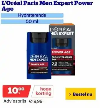 Bol.com L'oréal paris men expert power age aanbieding