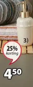 Jysk Boliden zeepdispenser aanbieding