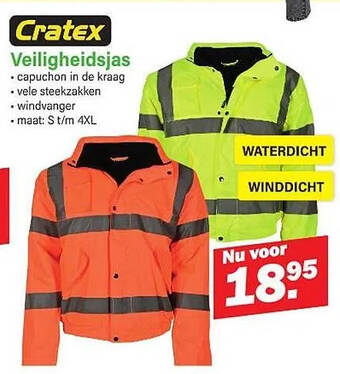 Van Cranenbroek Cratex veiligheidsjas aanbieding