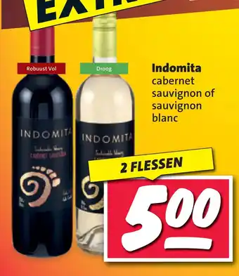 Nettorama Indomita cabernet sauvignon of sauvignon blanc aanbieding