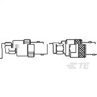 Conrad Te connectivity te amp rf - special miniature connectors 1053786-1 1 stuk(s) package aanbieding