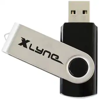 Conrad Xlyne swing 177559 usb-stick 4 gb usb 2.0 zwart aanbieding