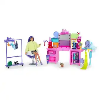 Action Barbie extra vanity speelset aanbieding