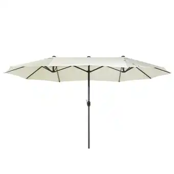 Beliani Parasol beige 460 x 270 cm sibilla aanbieding