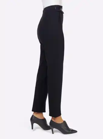 Heine Jersey pantalon in marine van heine aanbieding