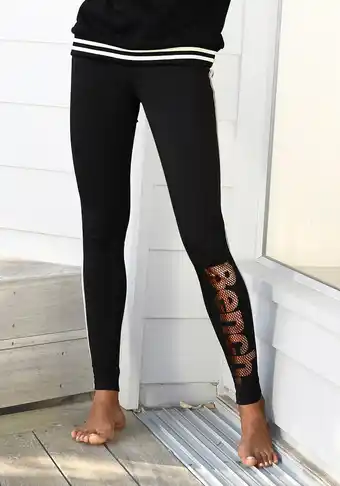 Heine Legging in zwart van bench aanbieding