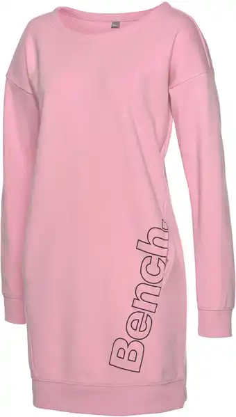 Heine Sweatjurk in roze/zwart van bench aanbieding