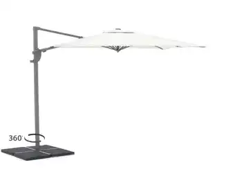 Kees Smit Shadowline francisco zweefparasol 260x260cm aanbieding