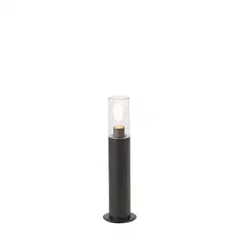 Lampenlicht.nl Moderne staande buitenlamp zwart 50 cm - rullo aanbieding