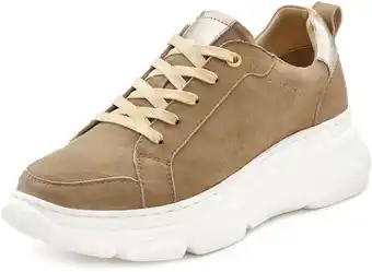 Heine Sneaker in beige/goudkleur van lascana aanbieding