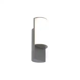 Lampenlicht.nl Moderne buitenwandlamp donkergrijs incl. led - harry aanbieding