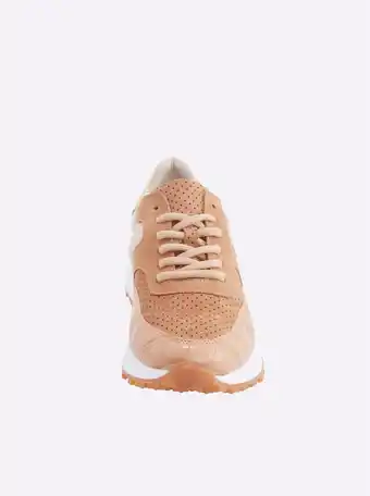 Heine Sneaker in camel/beige van heine aanbieding