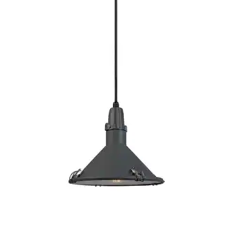 Lampenlicht.nl Industriële hanglamp grijs ip44 - vida aanbieding