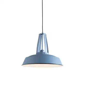 Lampenlicht.nl Vintage hanglamp blauw 43 cm - living aanbieding