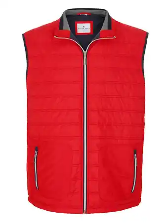 Klingel Bodywarmer met warme wattering roger kent rood aanbieding