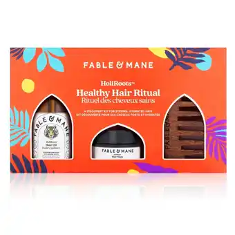 Douglas Fable & mane holiroots healthy hair ritual set aanbieding