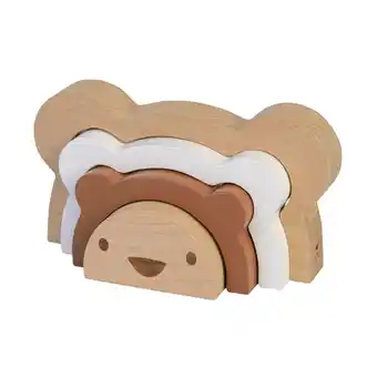 Babypark Bambam bear houten stapeltoren aanbieding