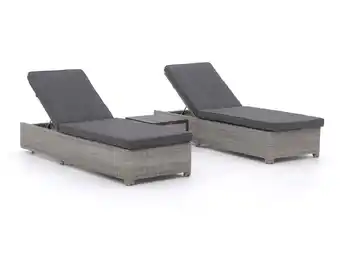 Kees Smit Intenso carpino/velino ligbed set 3-delig aanbieding