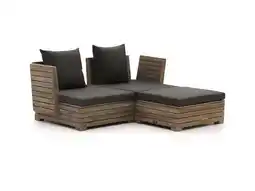 Kees Smit Rough-b chaise longue loungeset 3-delig aanbieding