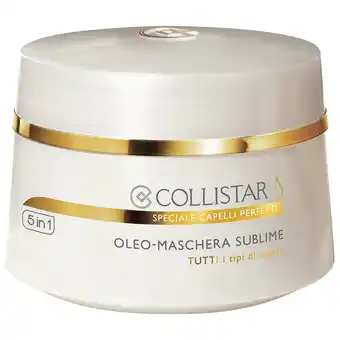 Douglas Collistar sublime oil mask aanbieding