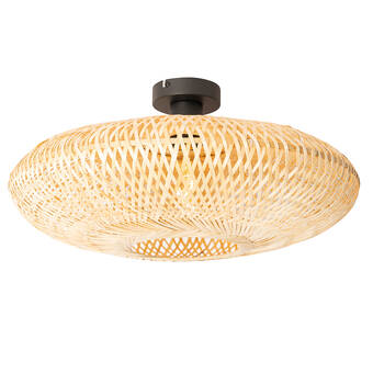 Lampenlicht.nl Oosterse plafondlamp bamboe 50 cm - ostrava aanbieding
