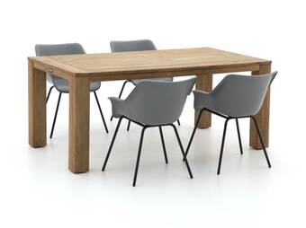 Kees Smit Suns vasca/rough-x 180cm dining tuinset 5-delig aanbieding