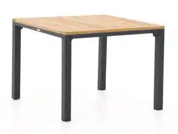 Kees Smit Bellagio linosa dining tuintafel 100x100x78cm aanbieding