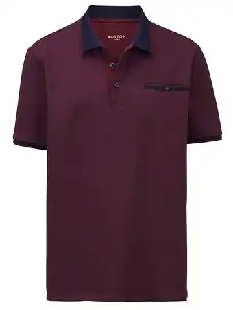 Klingel Poloshirt van zuiver katoen boston park berry/marine aanbieding